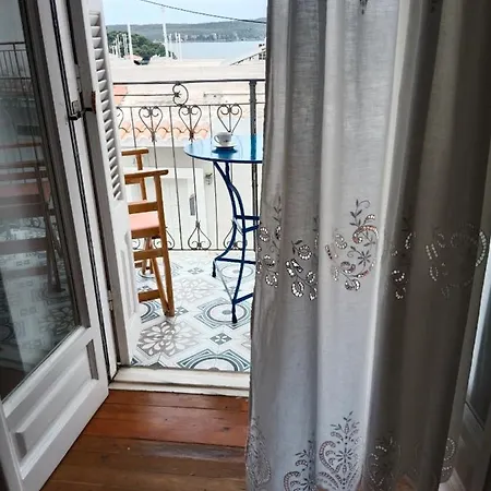 George Traditional House Pylos Exterior foto